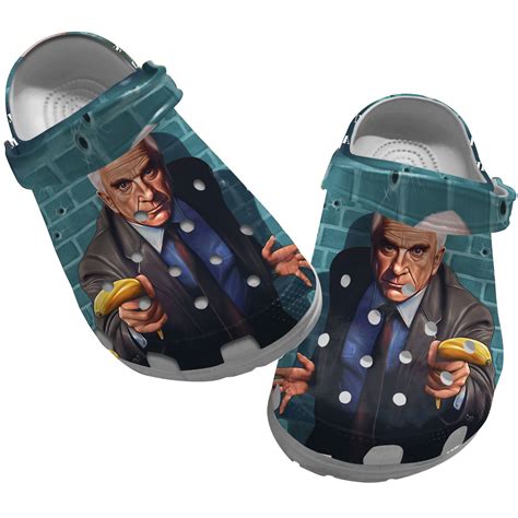 The Naked Gun Clog Shoes Unisex The Naked Gun Crocs Movie Inspire