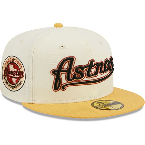 New Era Houston Astros Cooperstown Chrome 2023 59fifty Fitted Hat