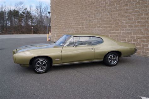 Pontiac Gto Speed Numbers Matching Phs Cert Build Sheet