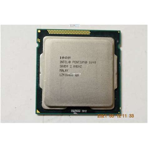 Intel Pentium G640 2 80GHz Dual Core CPU Processore SR059