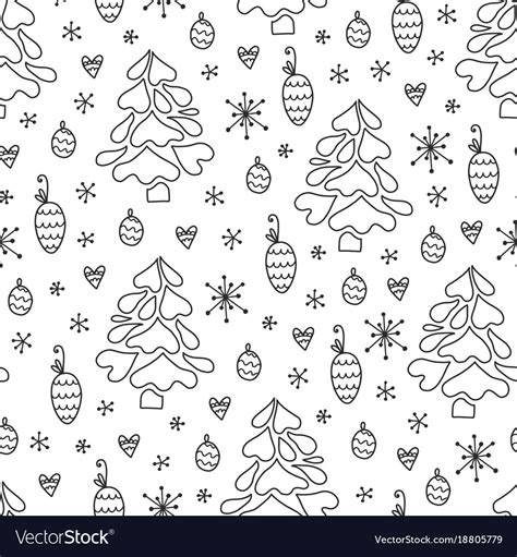 Doodle pattern Royalty Free Vector Image - VectorStock