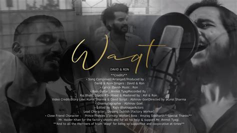 Waqt Official Video Youtube