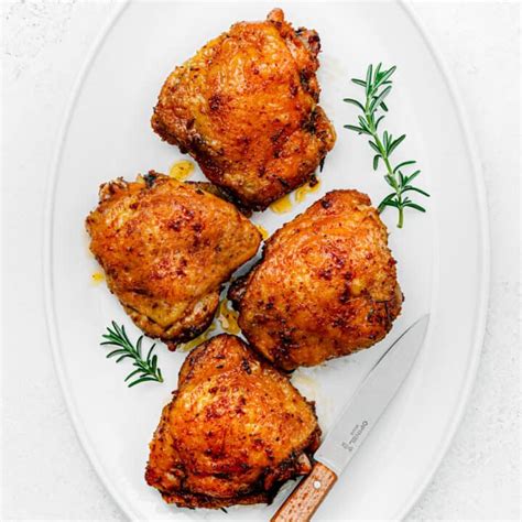 Oven Baked Rosemary Chicken Thighs Posh Journal