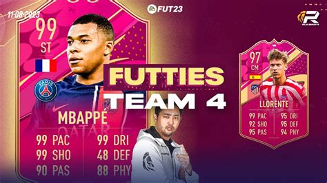 Futties Team 4 Mbappe Akhirnya Nongol Fifa Ultimate Team 23 Youtube