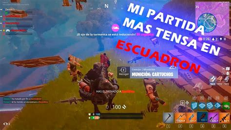 Fortnite Mi Partida Mas Tensa Hasta Ahora Quedo Solo Sin Mi