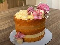 Bolos Naked Cake Flores