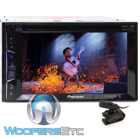 Pioneer AVH 500EX In Dash 2 DIN 6 2 Touchscreen DVD Bluetooth Sirius