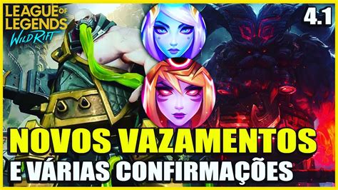 Wild Rift 4 1 Novos Vazamentos E Várias Confirmações Resumo League