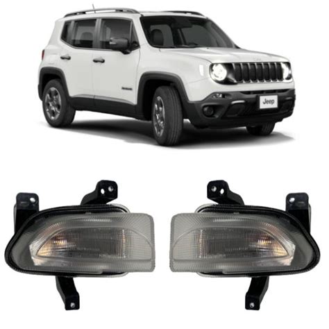 Par Farol Dianteiro Jeep Renegade 2015 2021 Original Autorizada Pecas