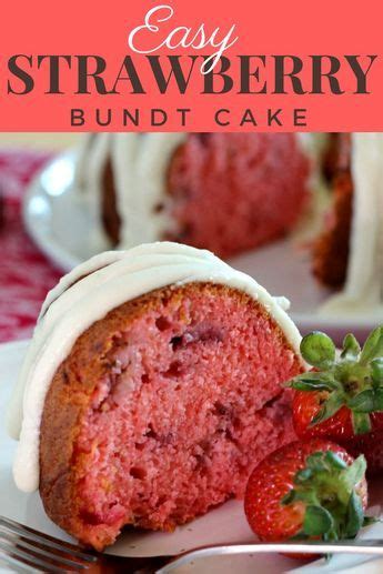 It S Hard To Believe This Easy Strawberry Bundt Cake By Renee S Kitchen