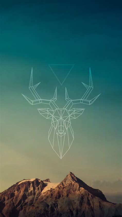 Wallpaper Smartphone / Iphone Deer meets Canada on Behance