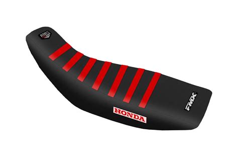 Funda Asiento Honda Xr 250 Tornado Fmx Negra Ribs Rojos