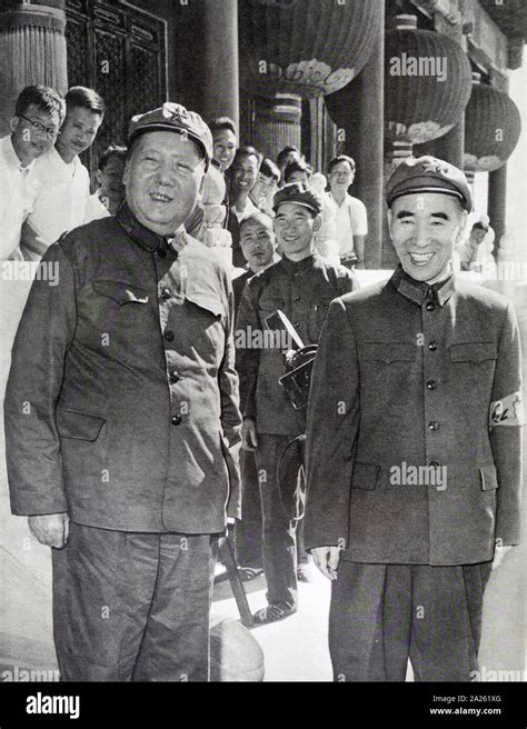 Lin Biao Avec Mao Zedong Lin Biao Lin Est Devenu