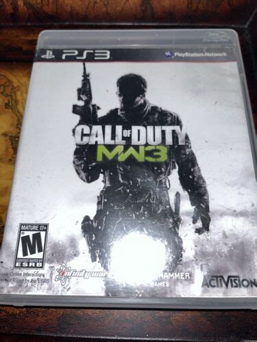 Call Of Duty Modern Warfare 3 Ps3 Sony Playstation 3 Cod Mw3 Cib Complete Tested Ebay