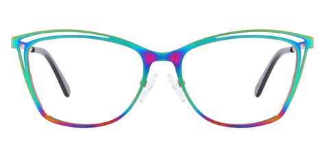 Morrow Cat Eye Progressive Glasses Iridescent Womens Eyeglasses Payne Glasses