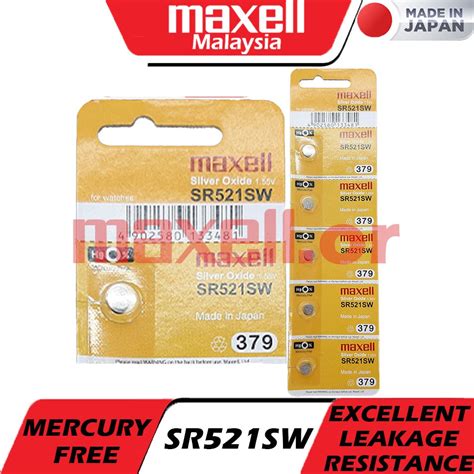 Original Sr Sw Maxell Silver Oxide Battery Pc Pcs