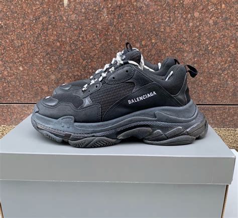 Balenciaga Triple S Full Black Clear Sole Meetapp