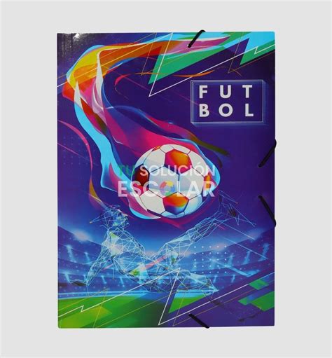 Carpeta Diseño De Fútbol Tu Solución Escolar