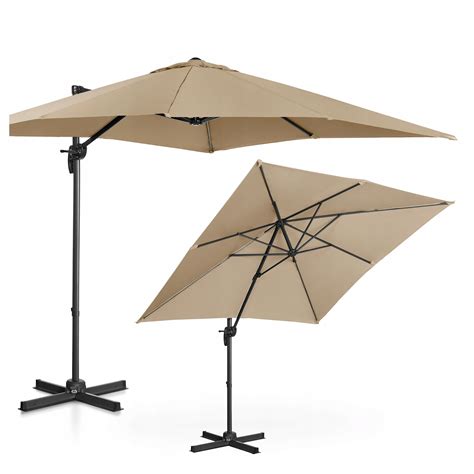 PARASOL OGRODOWY NA TARAS BALKON OCHRONA UV TRWAŁY UNI UMBRELLA