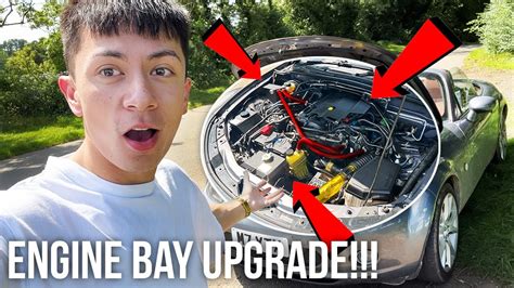 MAZDA MX5 ENGINE BAY UPGRADE YouTube