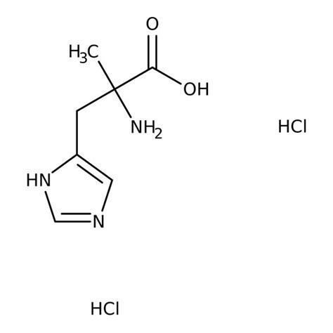 Alfa Aesar™ Alpha Methyl Dl Histidine Dihydrochloride 99 500mg Alfa