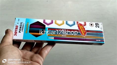 Pensil Joyko 2b P 107 Metallic Perpack Isi 12 Pcs Lazada Indonesia