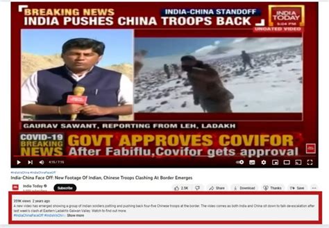 Old Videos Showing Skirmishes Between Indian and Chinese Army Shared As ...