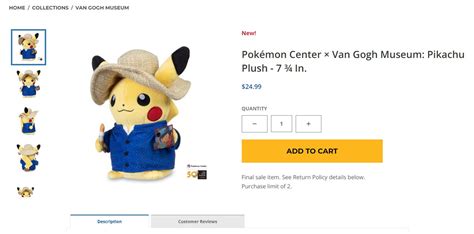 Pikachu Van Gogh Plush Edu Svet Gob Gt