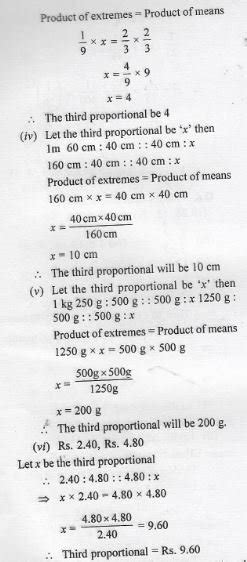 Ratio And Proportion Rs Aggarwal Icse Class 7th Goyal Brothers Icsehelp