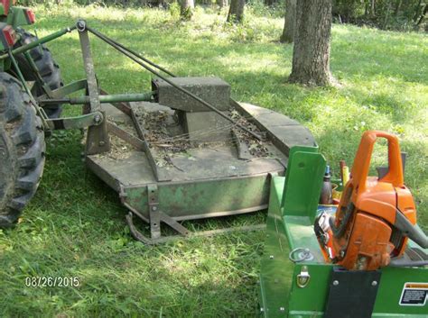 Unusual Deere Brush Hog? | Green Tractor Talk