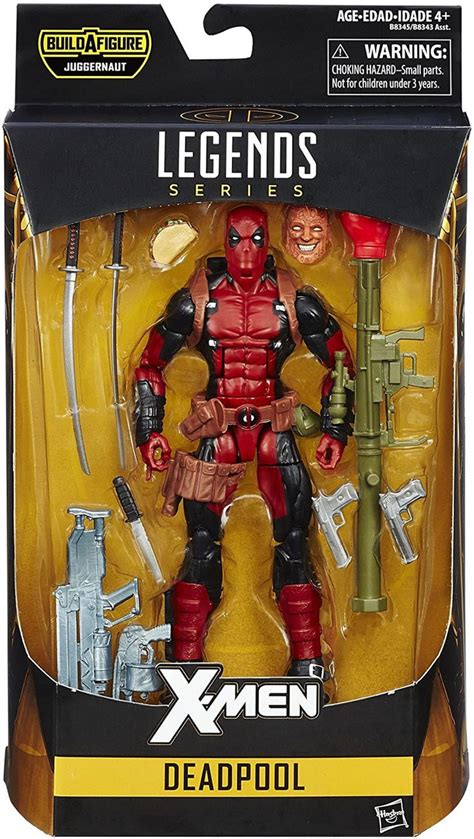 Marvel X-Men Marvel Legends Juggernaut Series Deadpool 6 Action Figure ...