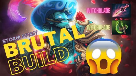 Brutal Build Storm Spirit Witch Balde Parasma Build YouTube