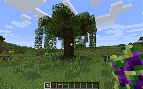 Custom Trees Create Your Own Trees With Custom Blocks Minecraft