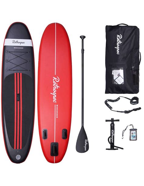 RETROSPEC WEEKENDER 10 TABLA PADDLE SURF HINCHABLE NEGRA