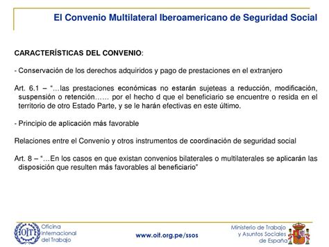 El Convenio Multilateral Iberoamericano Ppt Descargar