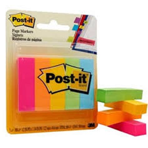 Post It Page Markers Signets 670 5an Stationery Group Pty Ltd