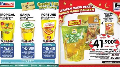 Promo Minyak Goreng Terbaru April Alfamart Superindo