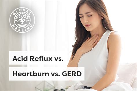 Whats The Difference Between Acid Reflux Heartburn And Gerd