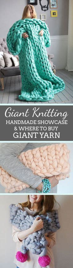 These Are The Easiest Tutorials For That Chunky Knit Blanket Everyone Loves Maxi Crochê Tricô