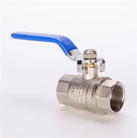 Nickel Plated Steel Handle Female Thread Valve China Ball Valves And