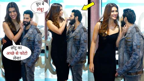 Kriti Sanon Makes Fun Of Varun Dhawan Short Height During Bhediya Movie