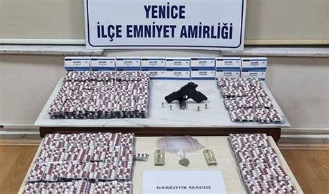 Yenice de Uyuşturucu Operasyonu 4 Tutuklama Genel ajanskarabuk