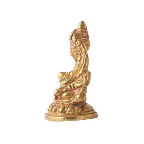 Brass Lord Of Treasure Wealth Kuber Murti Or Statue