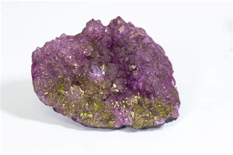 Purple Dyed Open Moroccan Geode Wgold Bits Kids Love Rocks