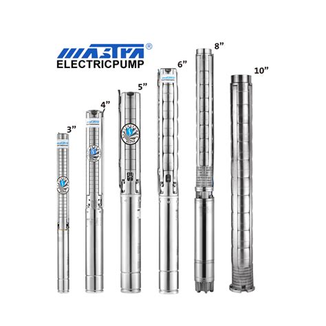 Mastra 4 inch stainless steel submersible pump 4SP series 8 m³ h