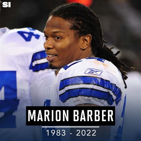 Marion Barber Former Cowboys Rb Passed Away At The Age Of 38