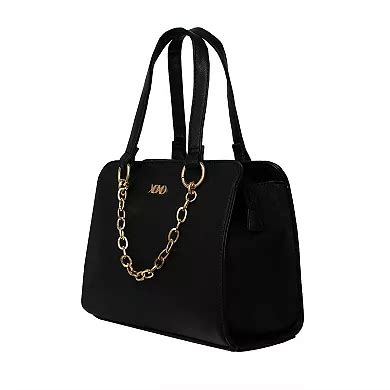 Xoxo Double Handle Satchel Bag with Chain