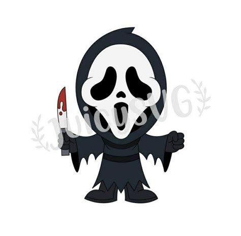 Scream Clipart | Pictures to draw, Scream halloween, Ghost faces