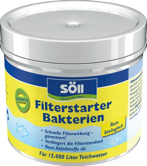 Söll Bactéries Filterstarter Boutique en ligne Olibetta