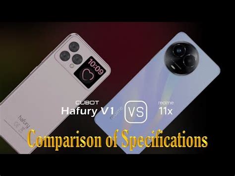 Cubot Hafury V Vs Realme X A Comparison Of Specifications Youtube